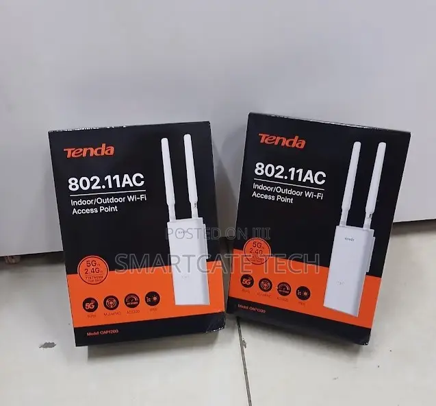 Tenda OAP1200 Outdoor WiFi AP Extended Coverage & Stable Connection
