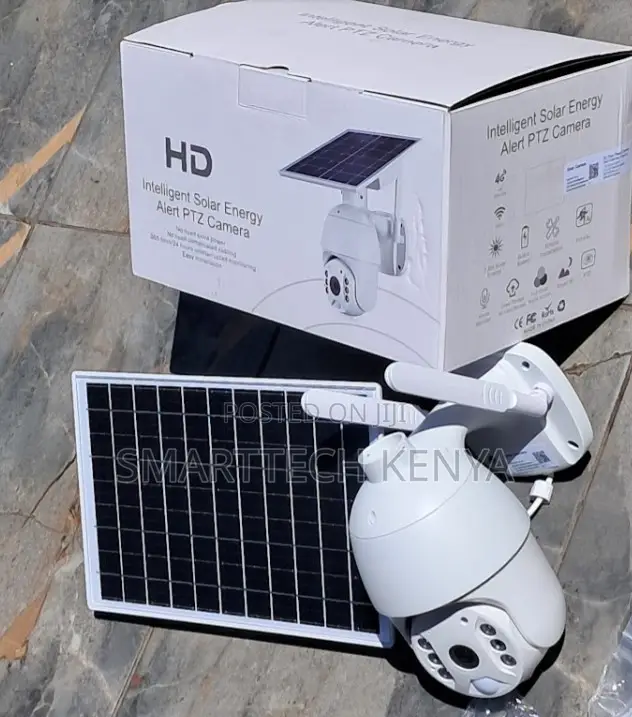 UBOX 4G Sim Card Solar Powered Security CCTV Camera Outdoor Wireless