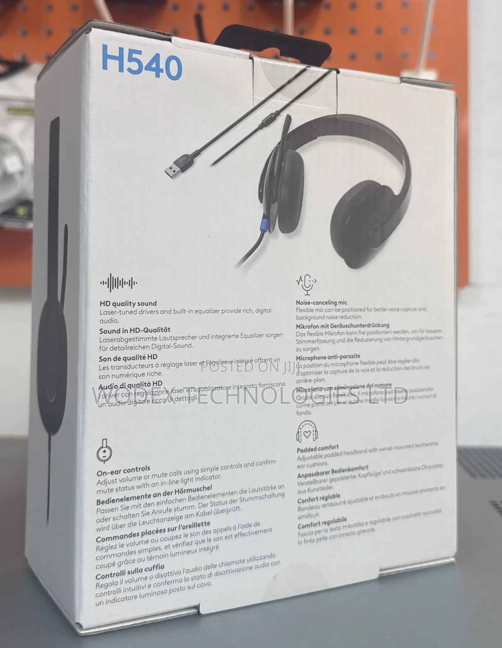 Logitech H540 USB Computer Headset