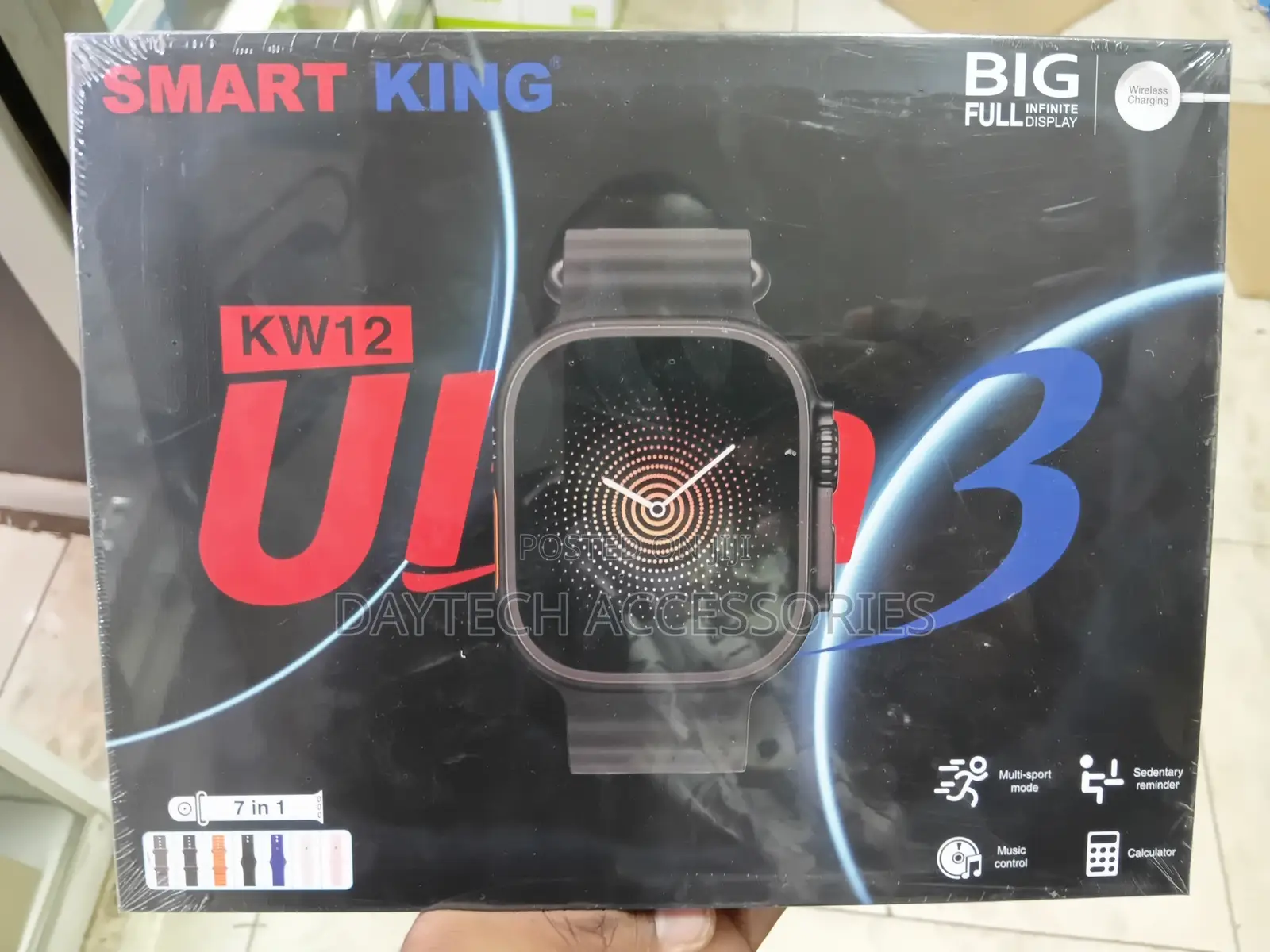 Smart King U10 (KW12) 7-in-1 Smartwatch Set.