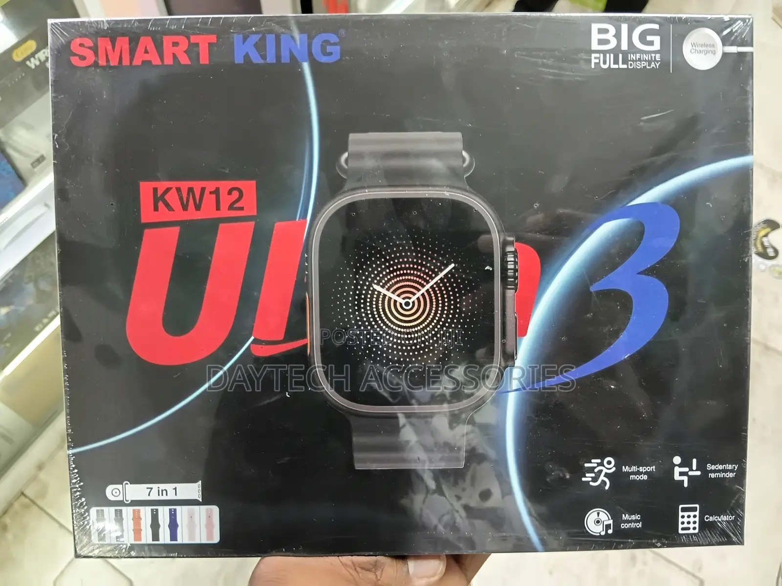Smart King U10 (KW12) 7-in-1 Smartwatch Set.
