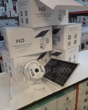 UBox 4G Solar Powered PTZ Security Camera 360° Outdoor CCTV