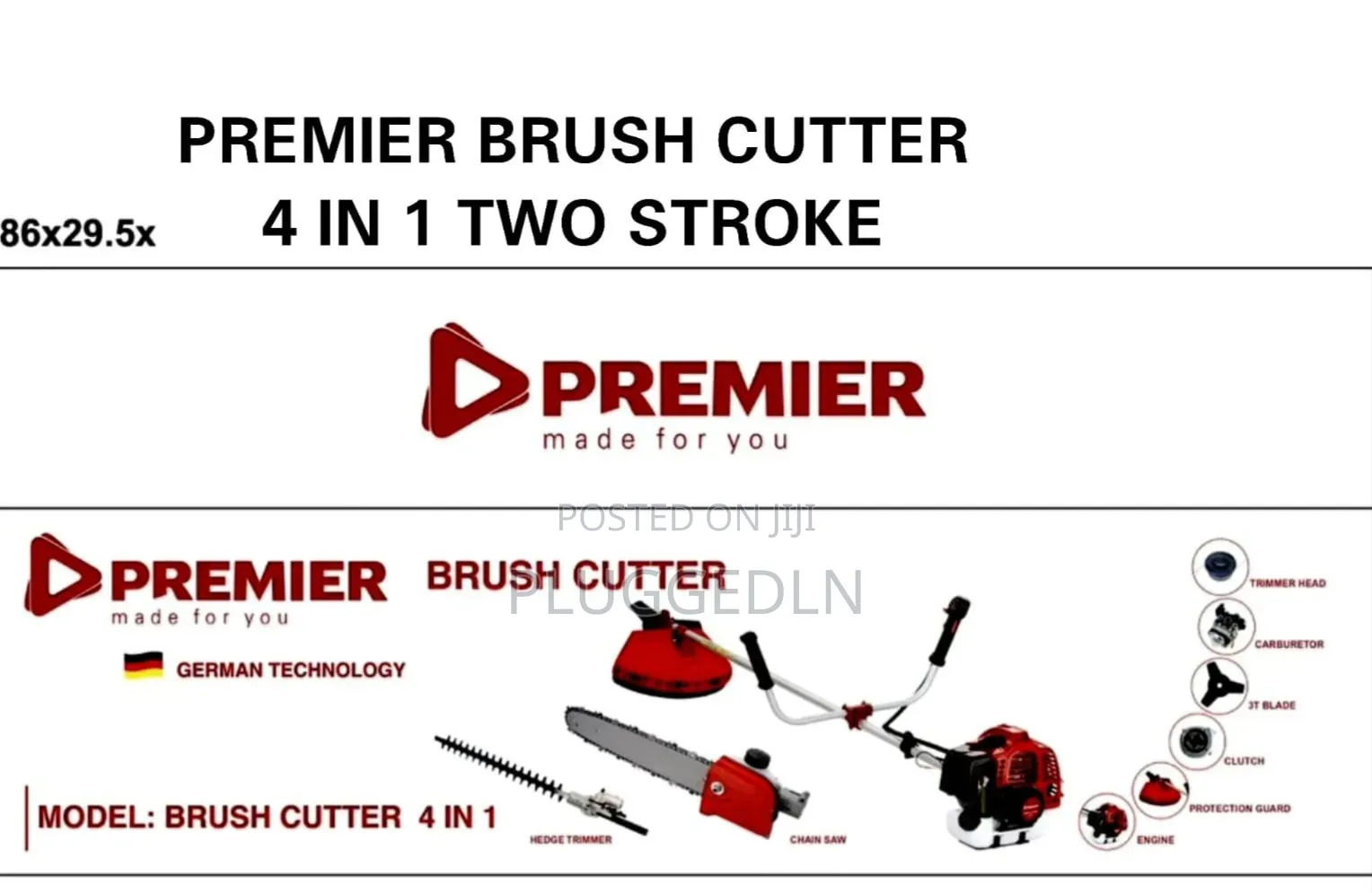 * 2 Stroke Premier 4 in 1 Brush Cutter ..