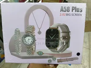 A58 Plus 2.02 Big Screen Women's Luxury Smart Watch Gift Set.