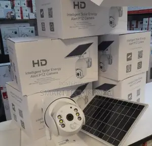 UBox 4G SIM Card Solar PTZ CCTV Camera Outdoor Security