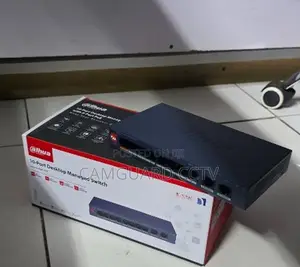Dahua 10-Port Desktop Managed PoE Switch (8-Port PoE + 2 Uplink)