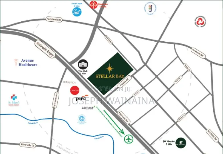 1bdrm Condo in Stellar Bay, Nairobi Central for sale