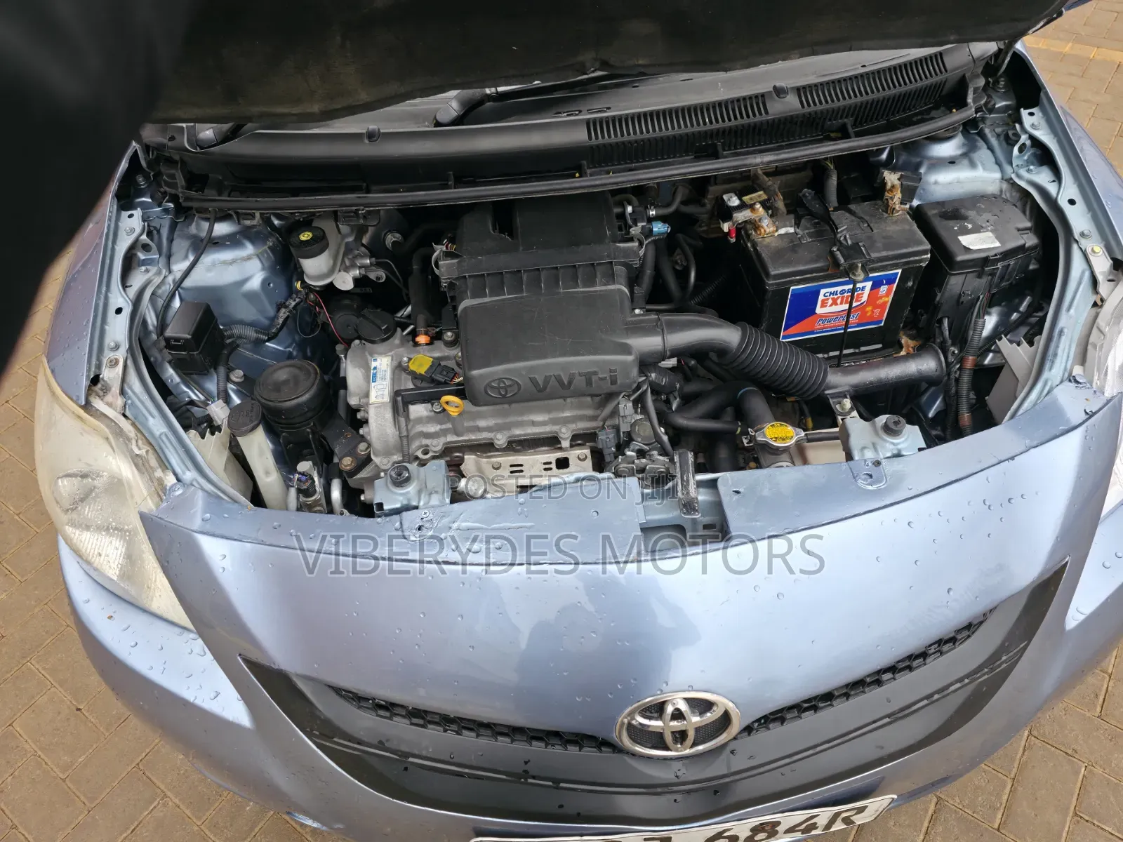 Toyota Belta 2009 Blue