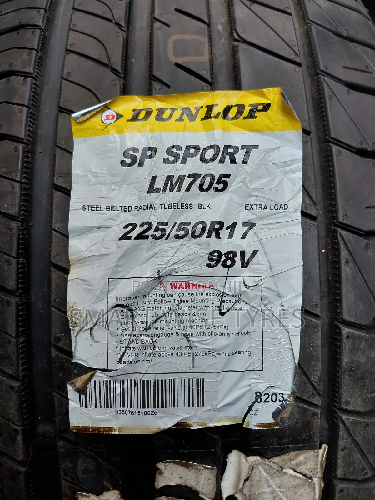 225/50r17 Dunlop Sp Sport LM 705