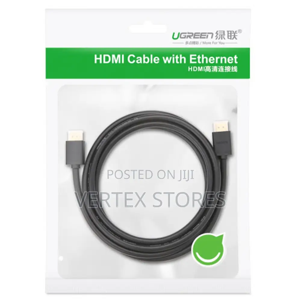 UGREEN HD104 HDMI 4K Cable Male to Male 5m - Black
