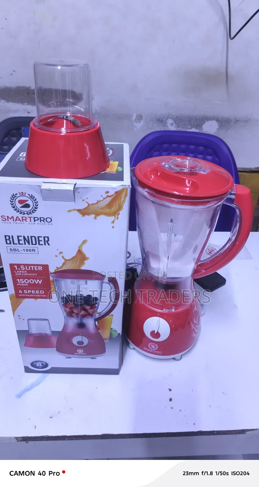 Blender Smartpro 2 in 1 for Home Use 1.5l
