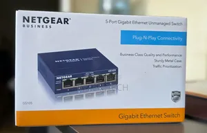 NetGear Business 5-Port Gigabit Ethernet Unmanaged Switch GS105
