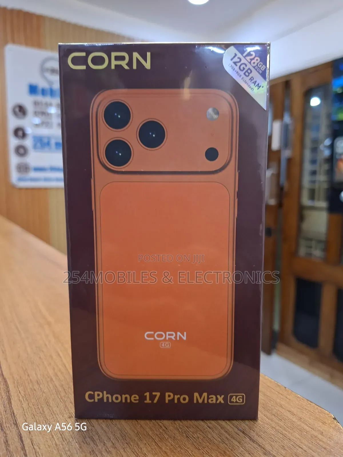 New Mobile Phone 128 GB Orange