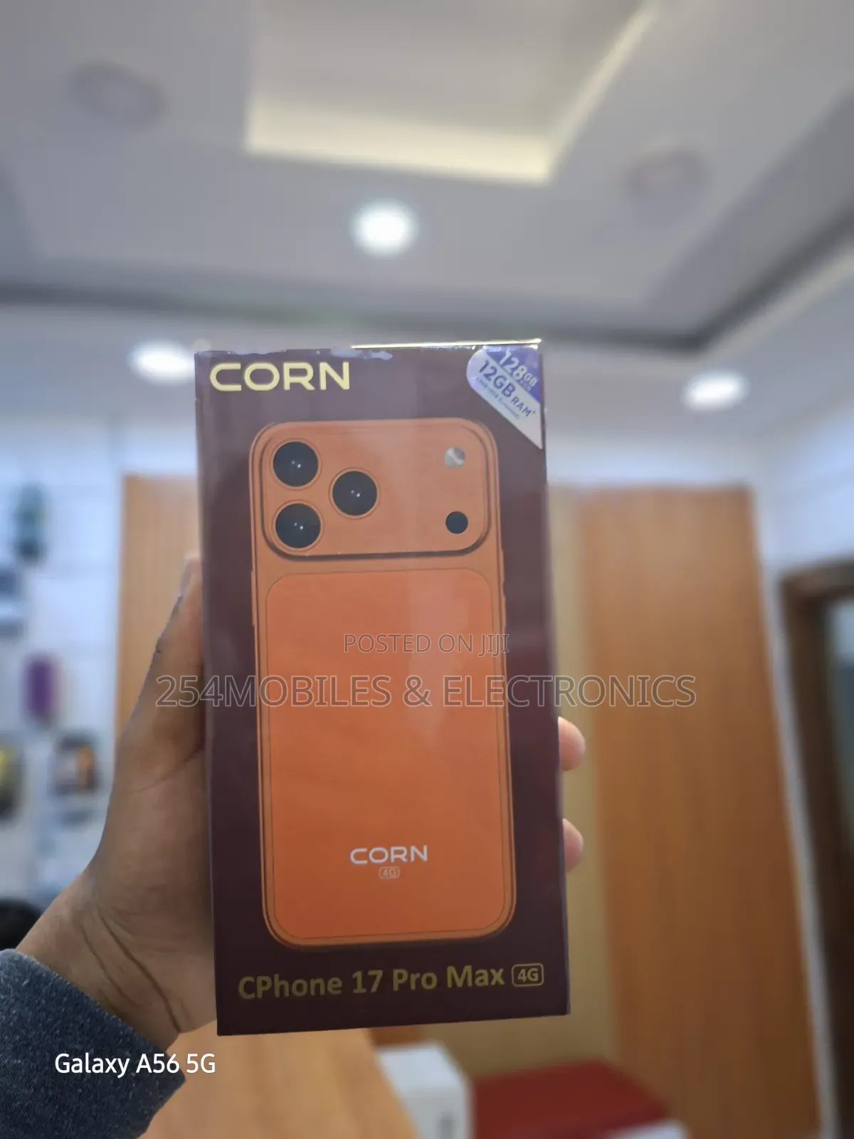 New Mobile Phone 128 GB Orange