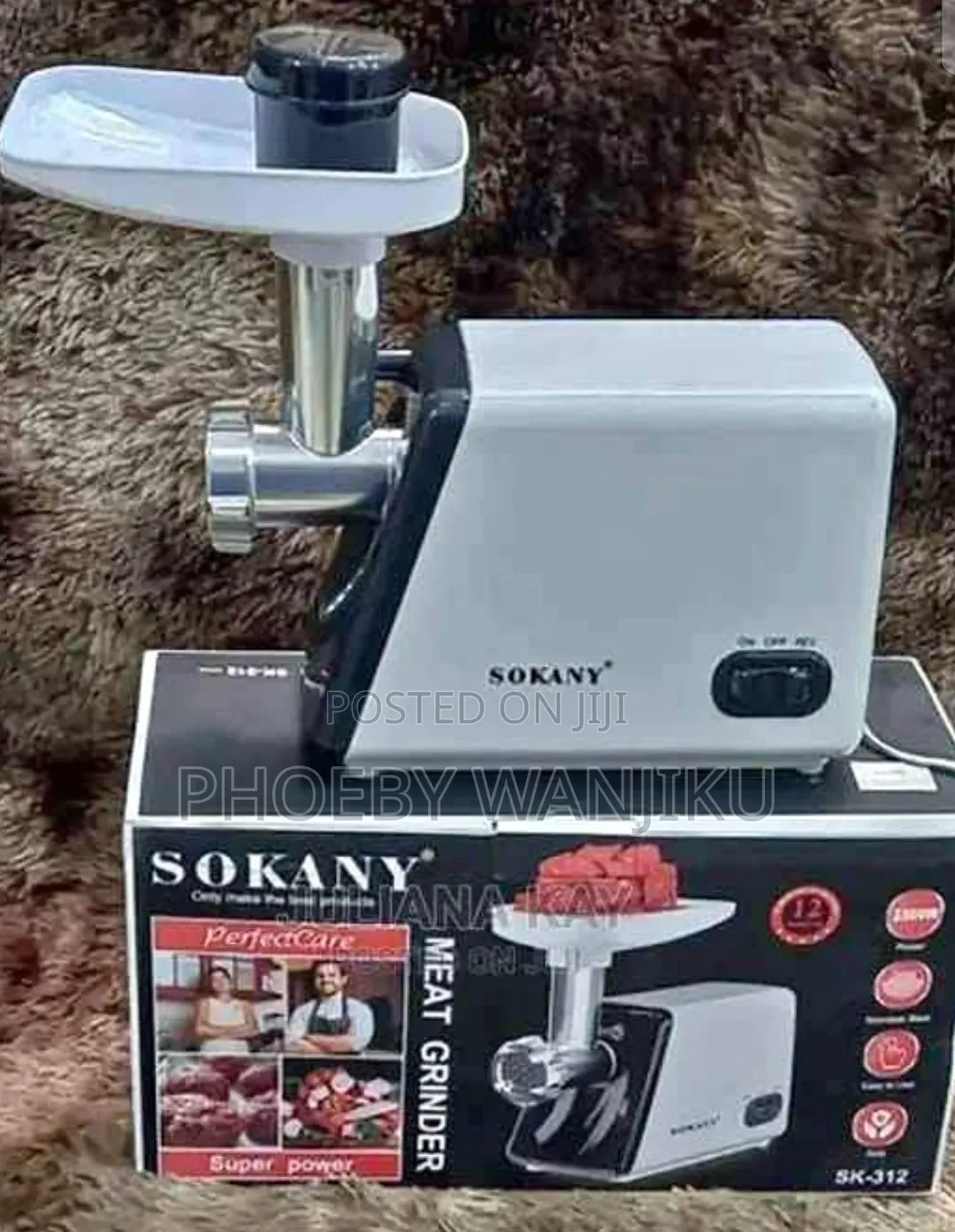 Sokany Meat Minder/Meat Grinder 2500watts