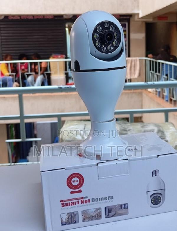 1080P V380 Bulb Camera WiFi Night Vision
