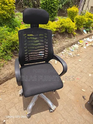 Mesh Office Chair With Headrest