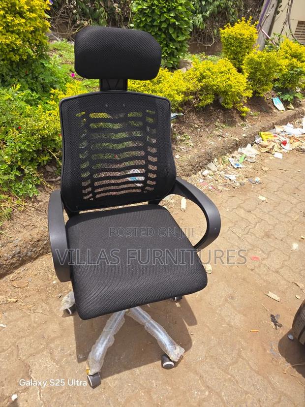 Mesh Office Chair With Headrest
