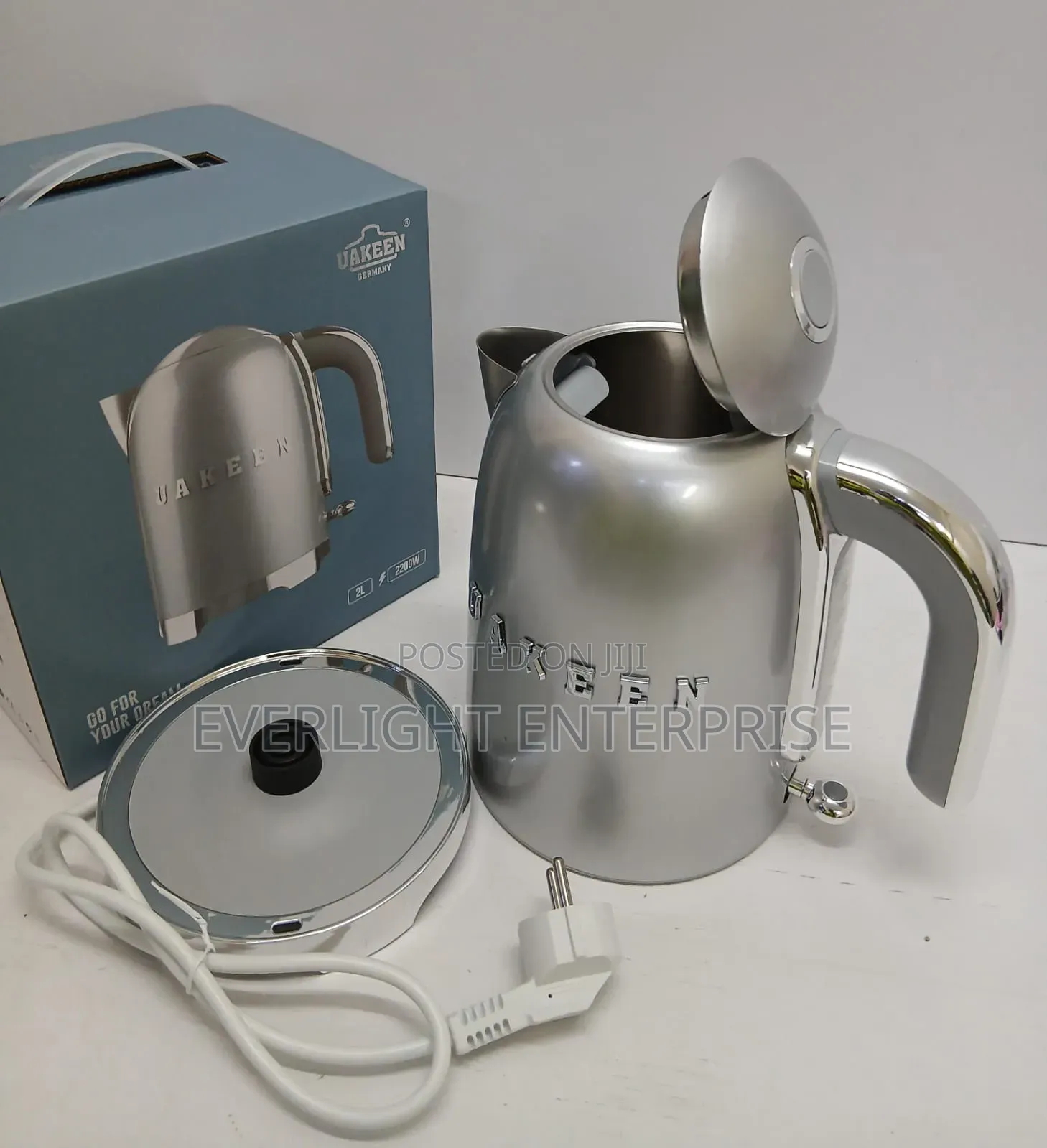🔴Electric Stainless Steel Boiler Kettle Available