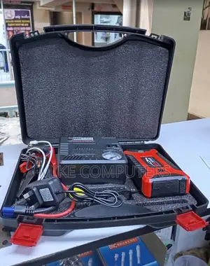 Portable 99800mAh Car Battery Jump Starter & Tyre Inflator