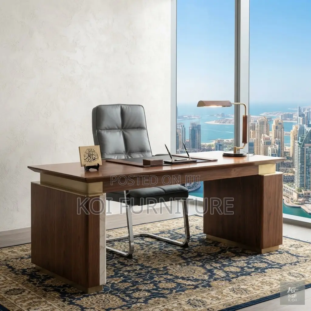 Office Chairs; Gray Executive Office Guest Leather Chair