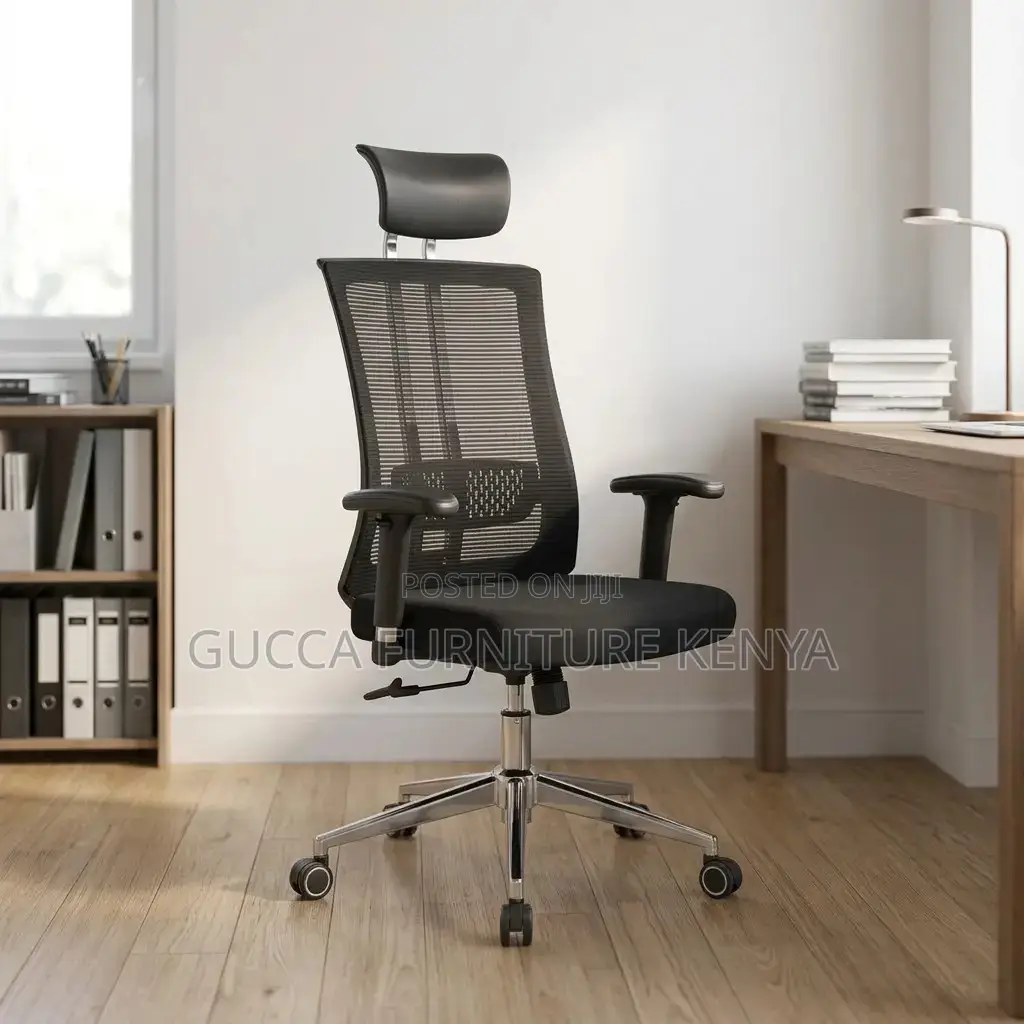 Orthopedic Mesh Seat With Lumber Support.