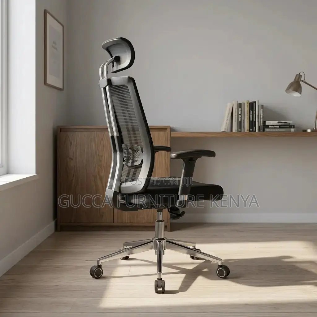 Orthopedic Mesh Seat With Lumber Support.