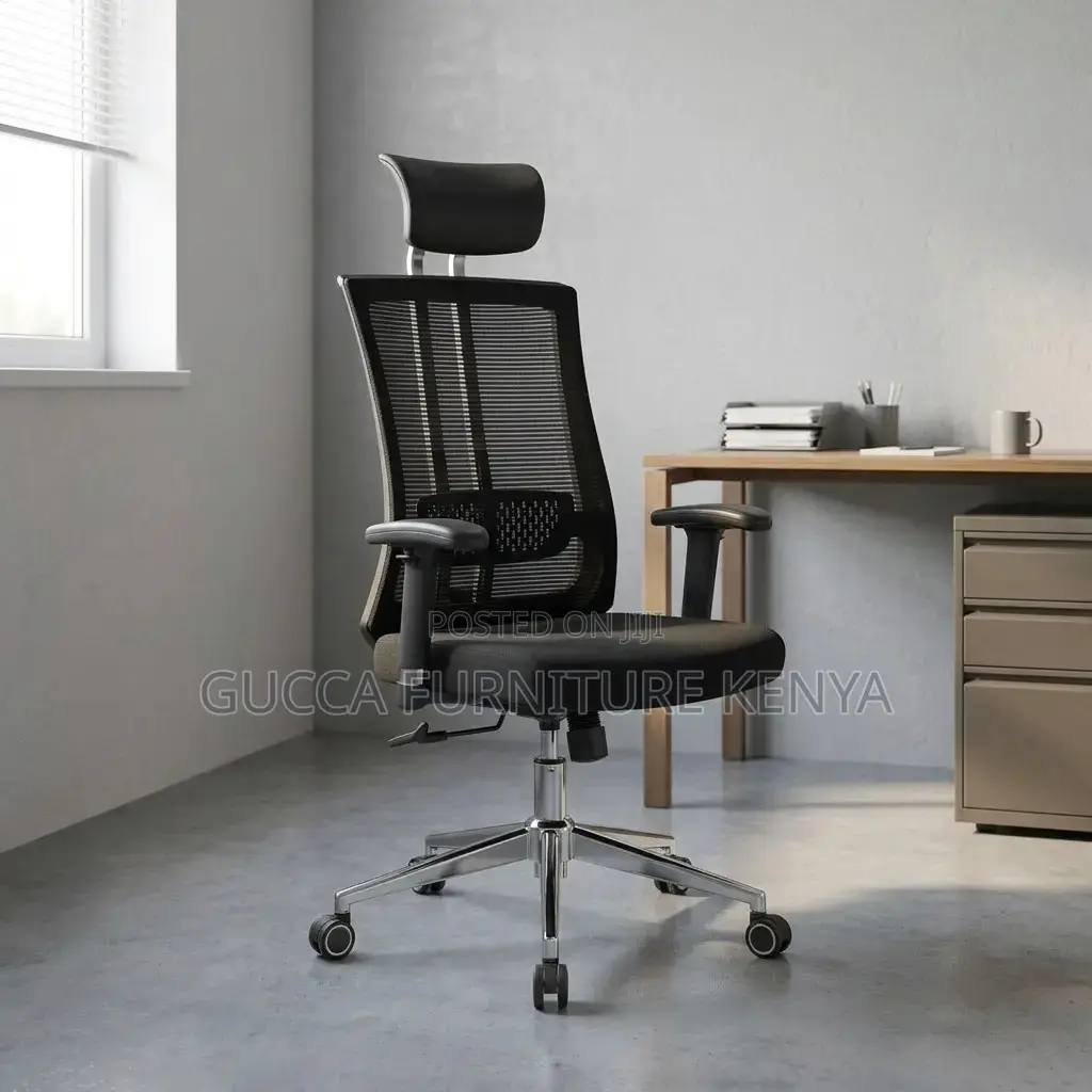 Orthopedic Mesh Seat With Lumber Support.
