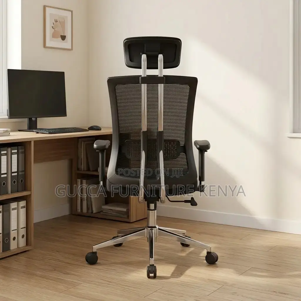 Orthopedic Mesh Seat With Lumber Support.