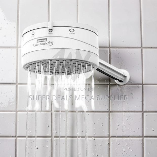 Variable Heat Enerbras Enershower 4T 4 Temps Instant Shower Head