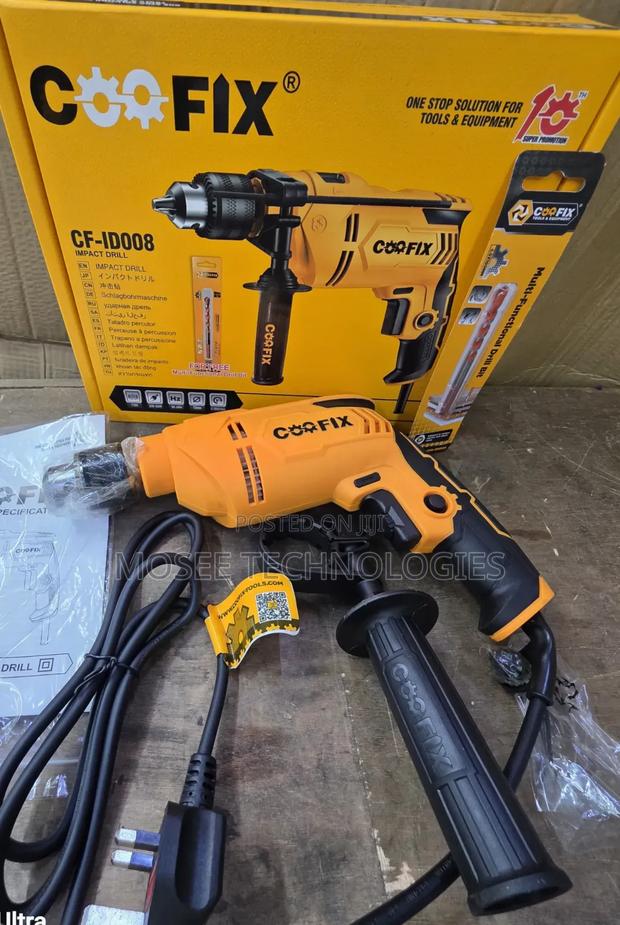 CorFix Electric Impact Hammer Drill With Side Handle - main view