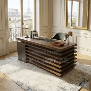 Office Desk; 1400mm Executive Urban Offices Golden Desks