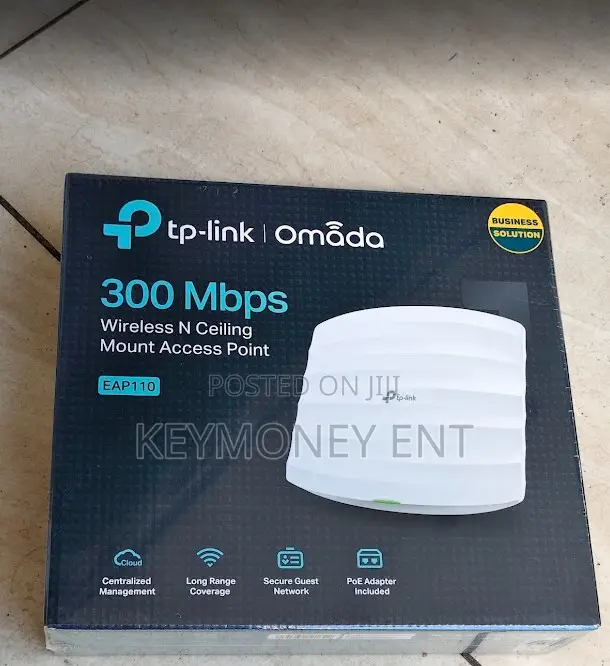 T300mbps TP-Link Ceiling Mount Access Point Eap110