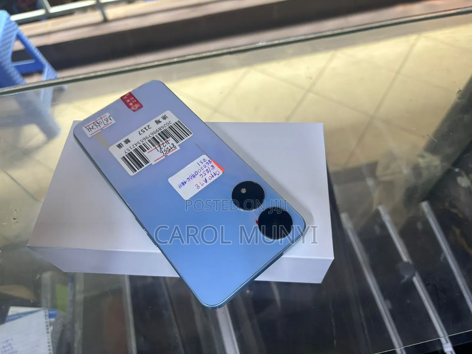 New Oppo A78 5G 256 GB Blue