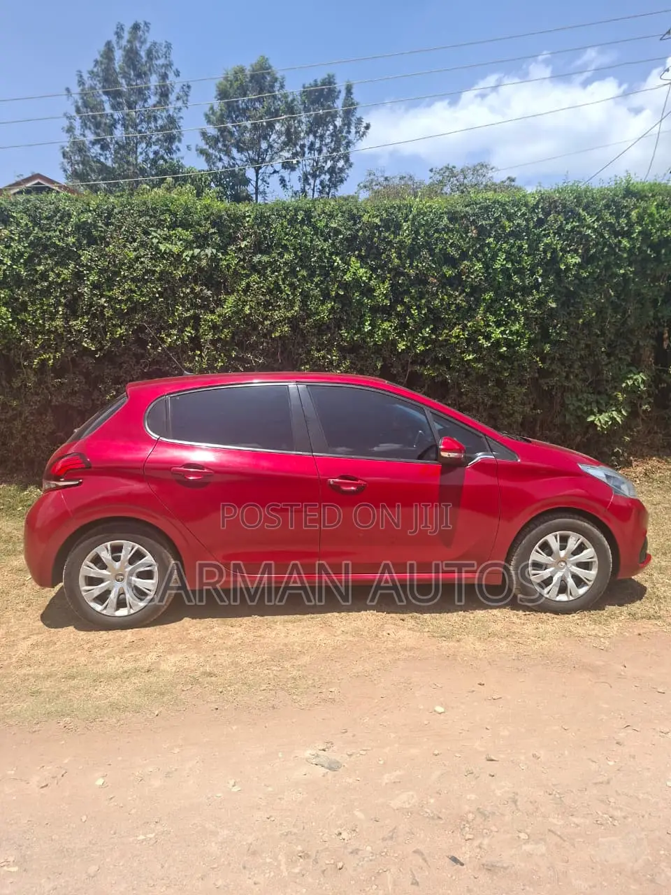 Peugeot 208 2018 Red