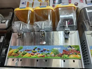 Triple-Tank Commercial Electric Juice Dispenser