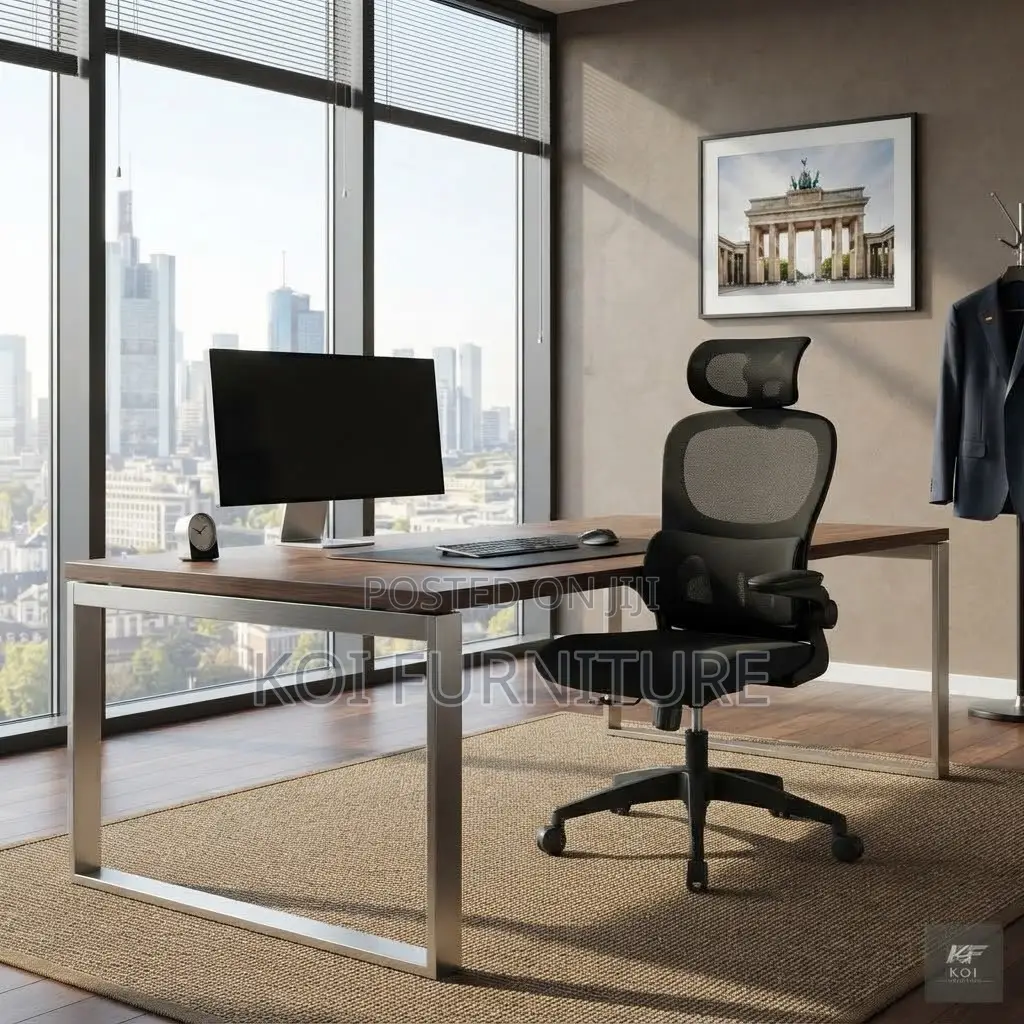 Office Chairs; Orthopedic Executive Seat With Flip Up Down Armrests
