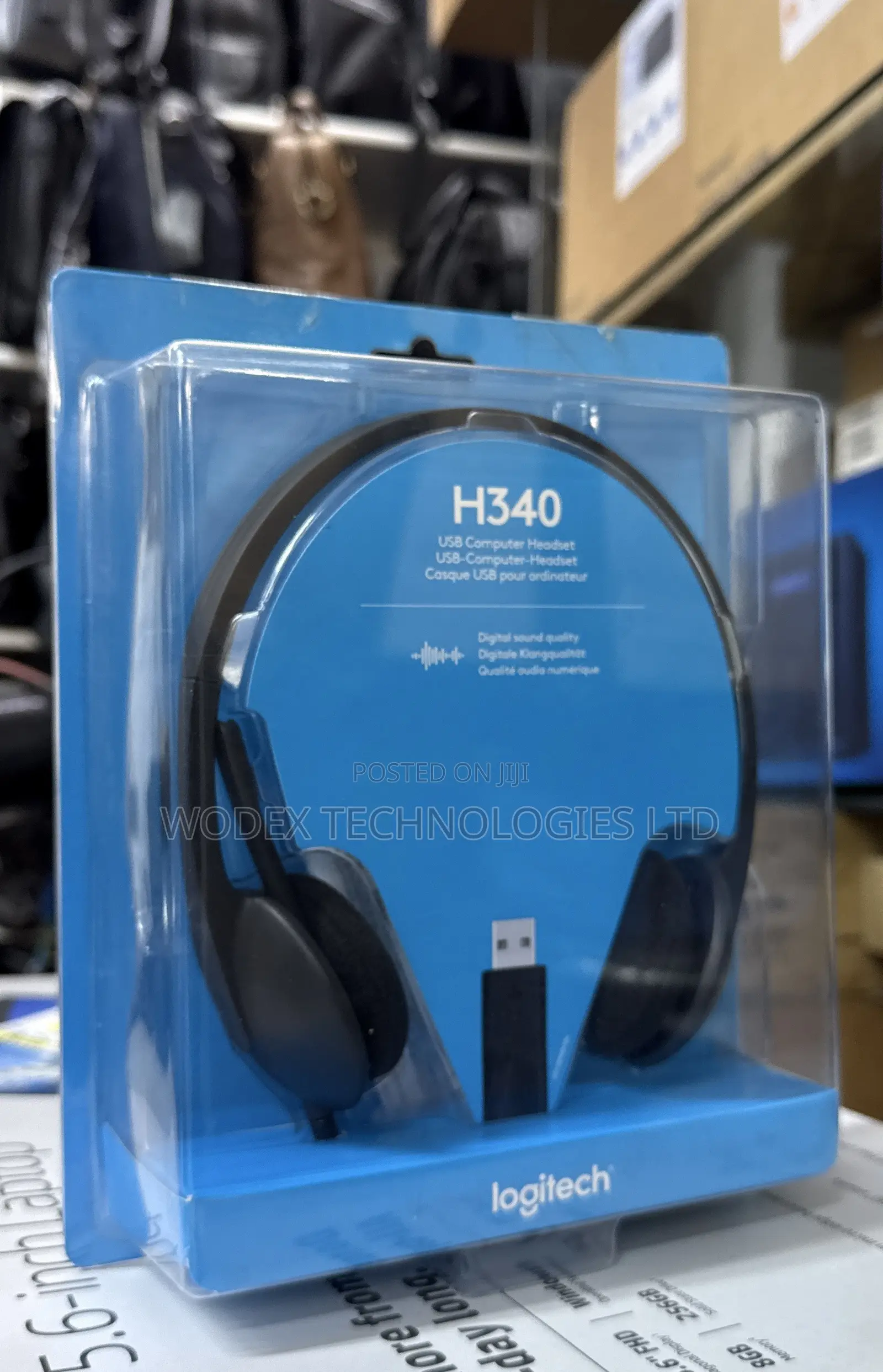 Logitech H340 USB Computer Headset