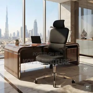 Office Chairs; Black Fabric Recliner High Back Orthopedic Seats