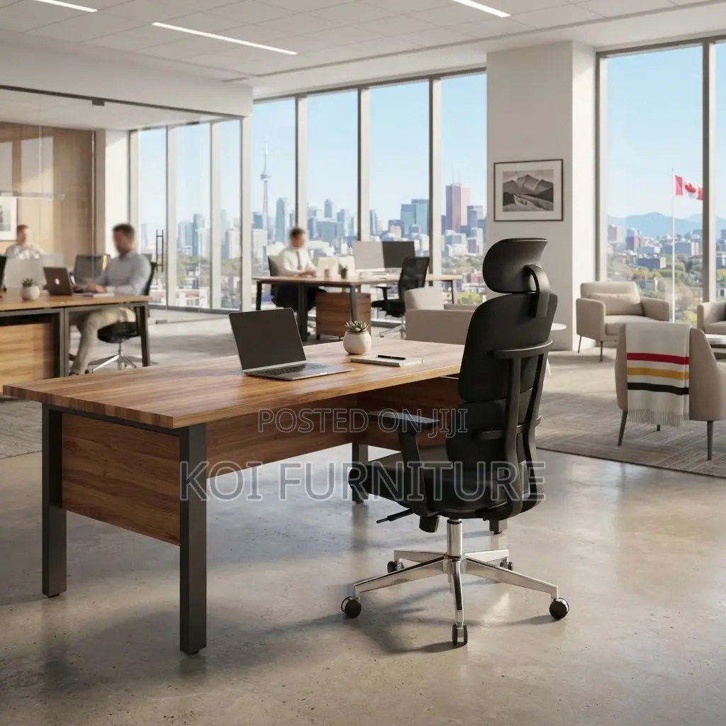 Office Chairs; Black Fabric Recliner High Back Orthopedic Seats