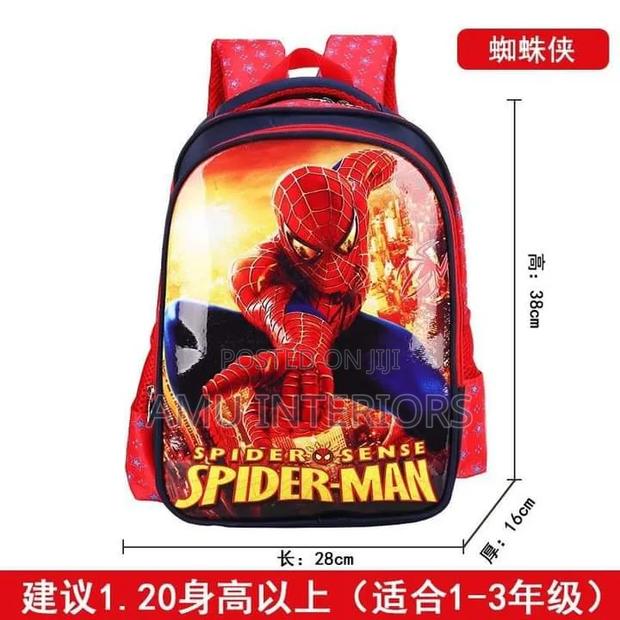 Cartoon School Bag Spiderman