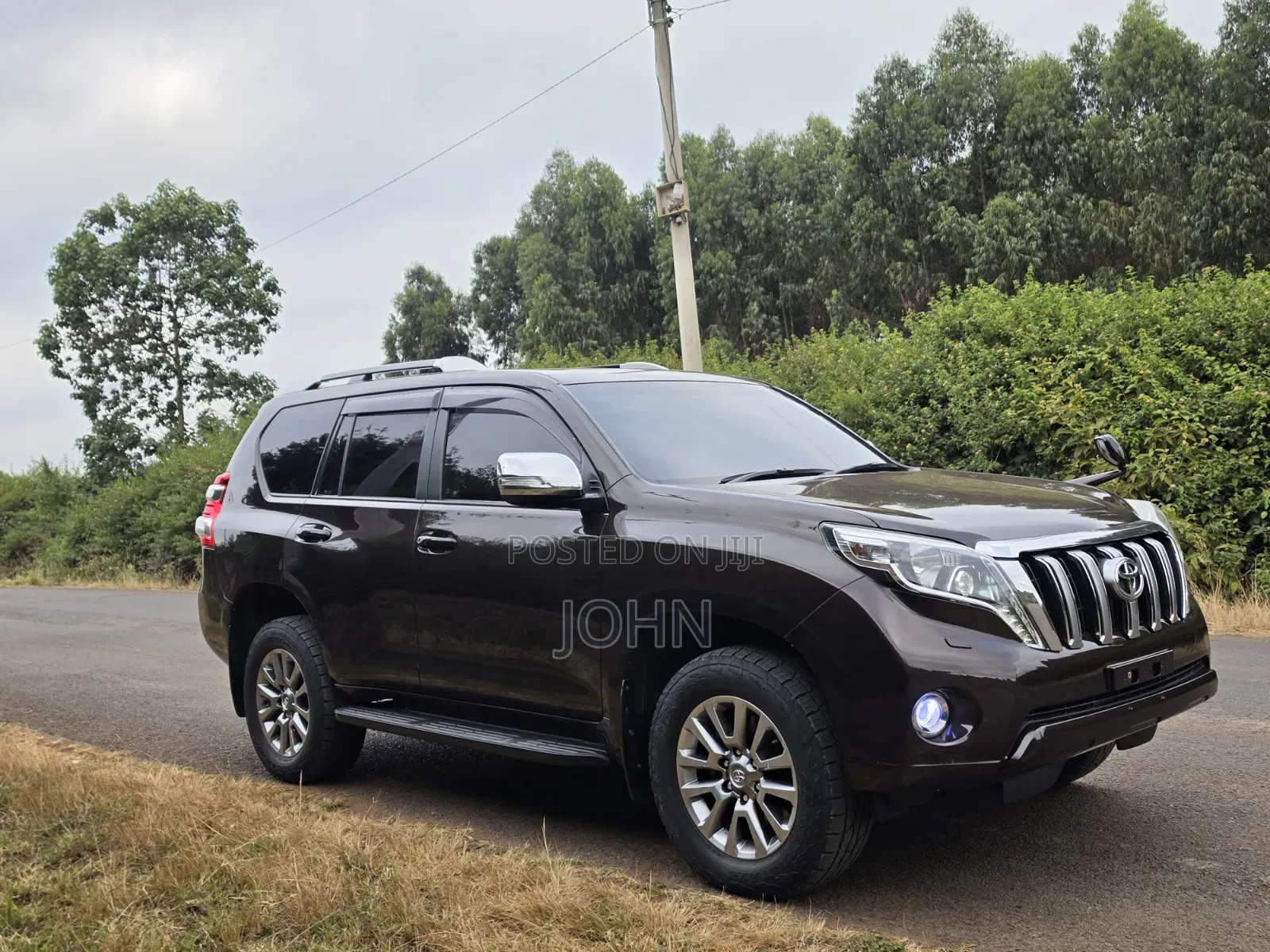 Toyota Land Cruiser Prado 2.8 2017 Burgundy
