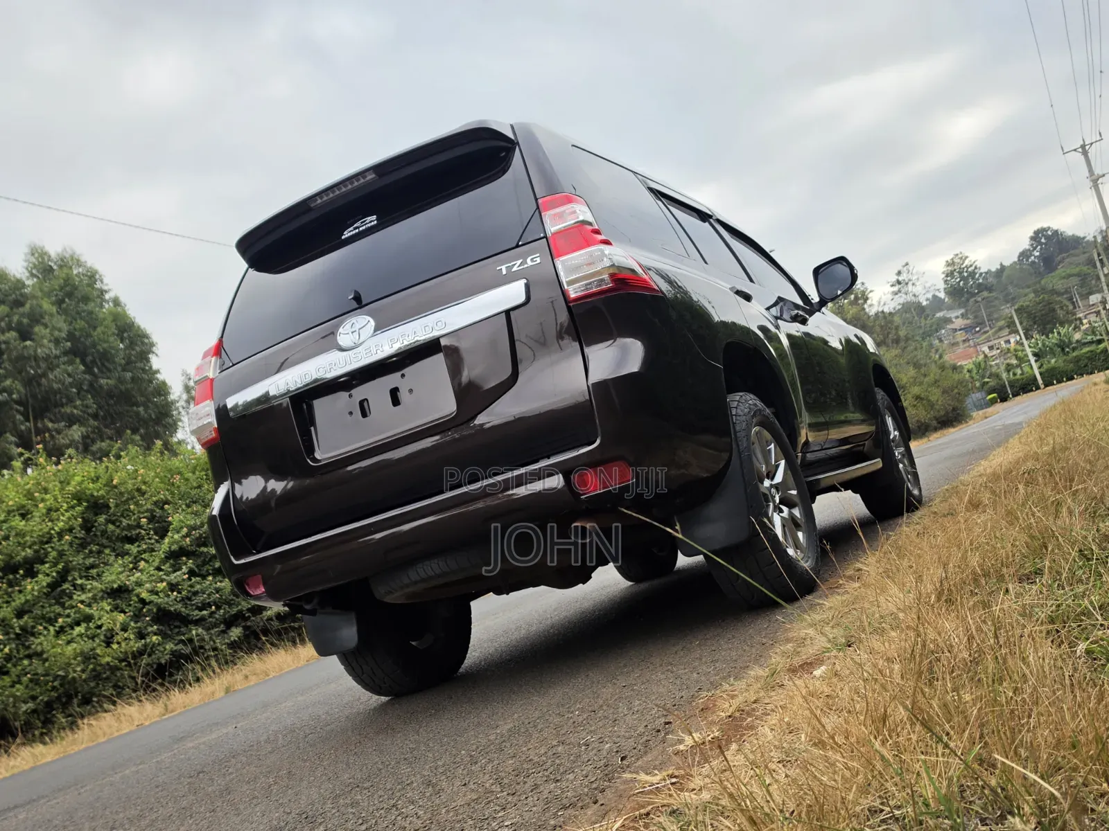Toyota Land Cruiser Prado 2.8 2017 Burgundy