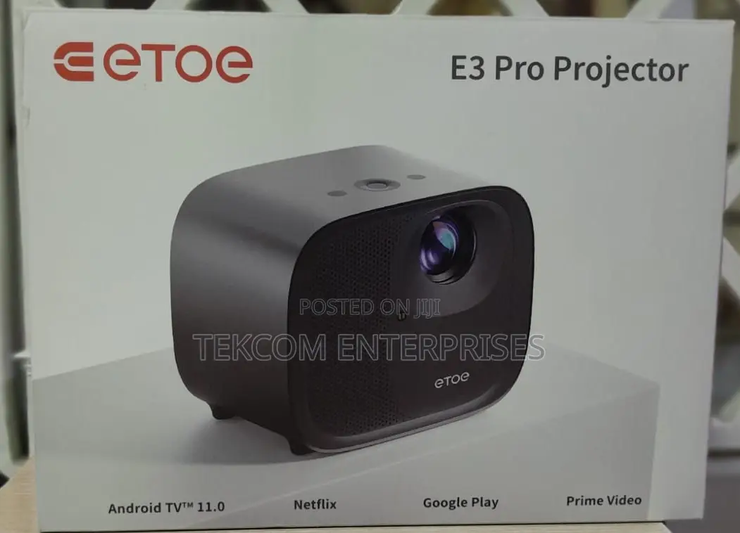 ETOE E3 PRO Laser Smart Projector