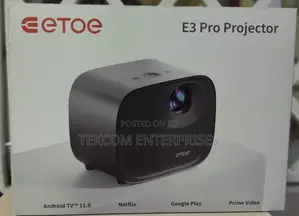 ETOE E3 PRO Laser Smart Projector