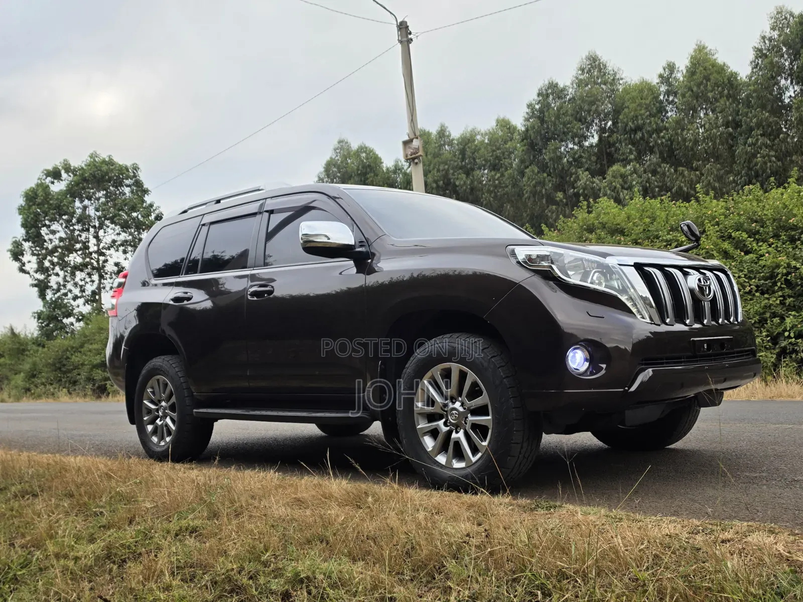 Toyota Land Cruiser Prado 2.8 2017 Burgundy