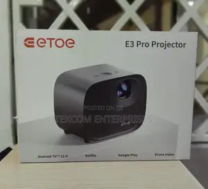 ETOE E3 PRO Laser Smart Projector