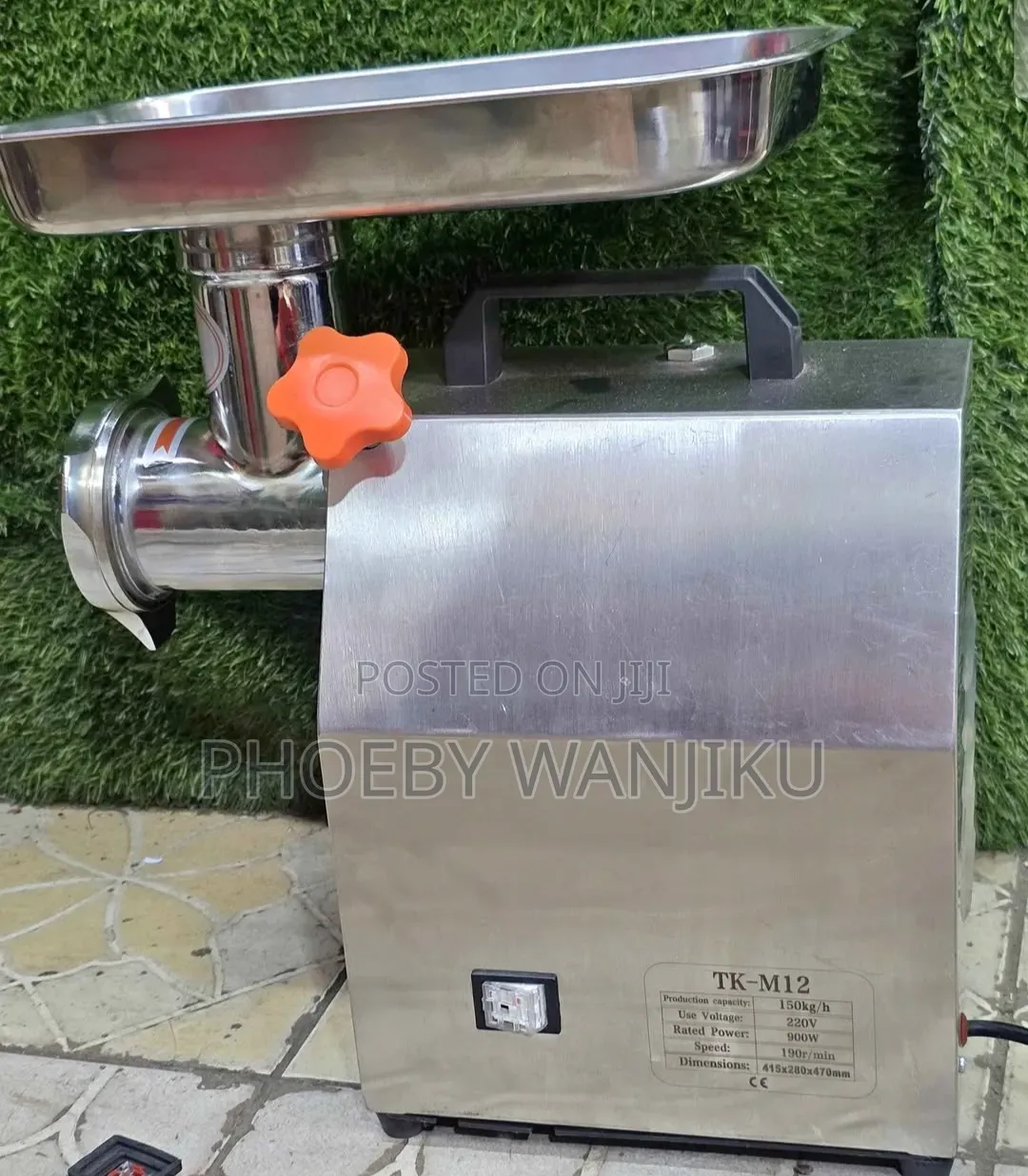 Electric Meat Mincer Tk-12/Meat Mincer Machine M12