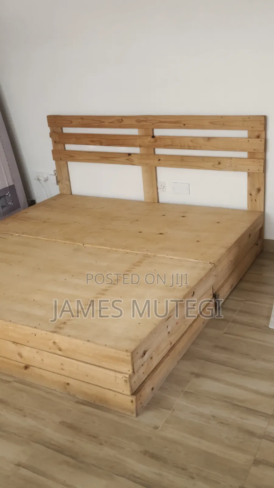 6 by 6 Pallet Bed