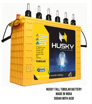 Husky Tall Tubular Battery With Capacity of 300Ah